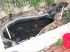 After a problem with sewerage flowing into the pond, it was rebuilt. Read the full story on this page.