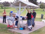 BBQ with the Core employees at Trigg Beach