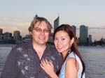 Richard Mortimer and Eunice Foo in South Perth - 2005