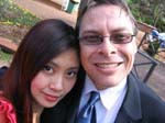 Richard Mortimer and Eunice Foo in Araluen - 2005