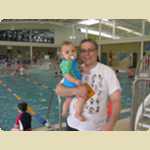 Jais first swimming lesson -  1 of 60