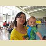 Jais first swimming lesson -  2 of 60
