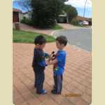 Jai and Cain play with Rockets