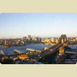 Sunset over Sydney Harbour Bridge