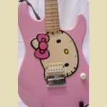 Fender Squire Hello Kitty guitar -  2 of 6