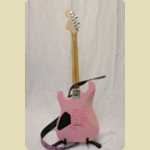 Fender Squire Hello Kitty guitar