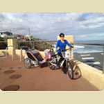 Beach bike ride