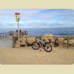 Beach bike ride