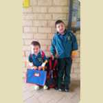 Javiers first day at Kindy -  6 of 53