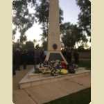 ANZAC day memorial service